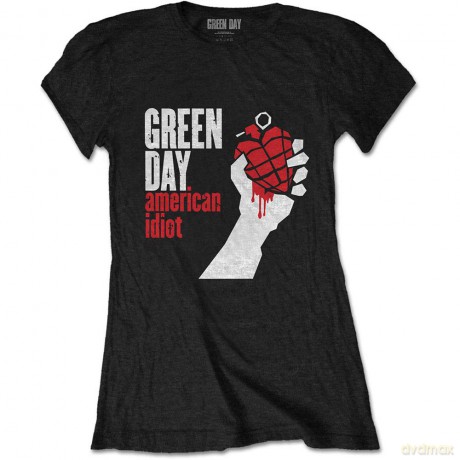 Green Day: Ladies Tee: American Idiot (X-Large)