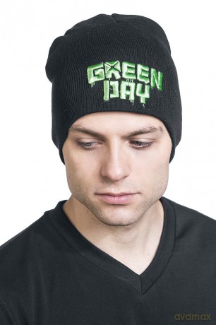 Green Day: Men's Beanie Hat: Logo