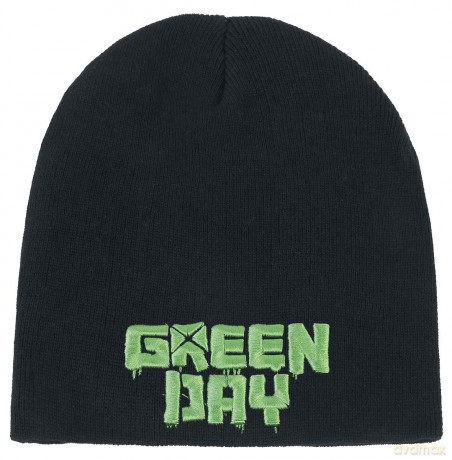 Green Day: Men's Beanie Hat: Logo