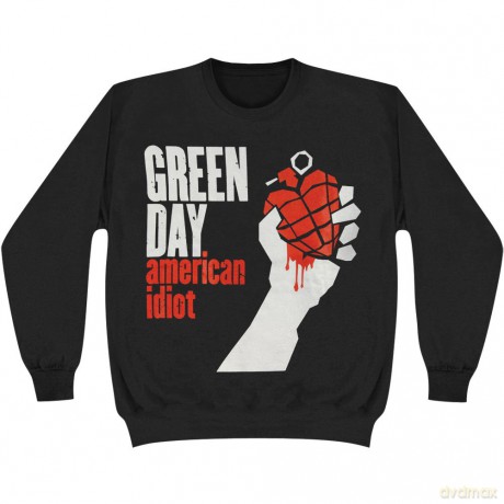 Green Day: Men's Sweatshirt: American Idiot (Small)