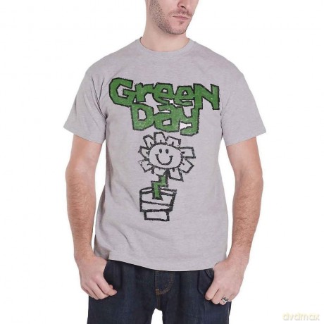 Green Day: Men's Tee: Flower Pot (X-Large)