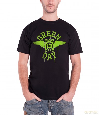 Green Day: Men's Tee: Neon Black (Medium)