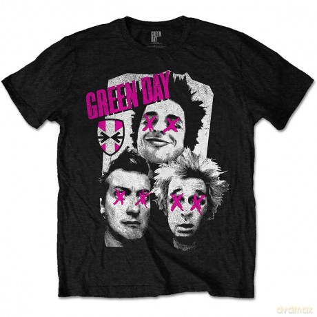 Green Day: Men's Tee: Patchwork (Medium)