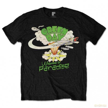 Green Day: Men's Tee: Welcome to Paradise (X-Large)