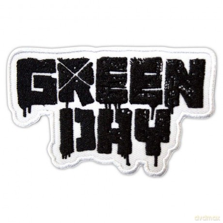 Green Day: Standard Patch: 21st Century Breakdown B&W Logo