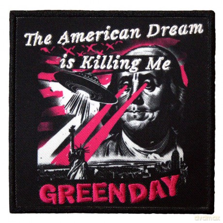 Green Day: Standard Patch: American Dream