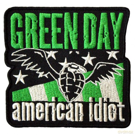 Green Day: Standard Patch: American Idiot Wings