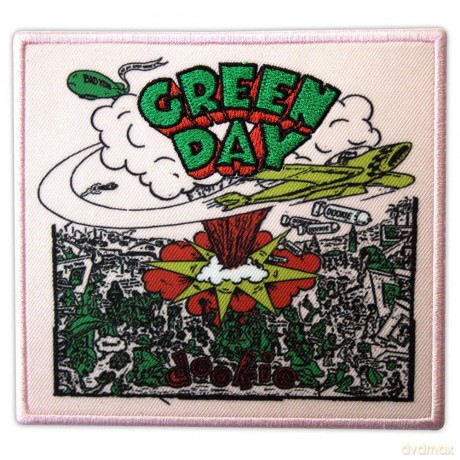 Green Day: Standard Patch: Dookie Album Cover Pink