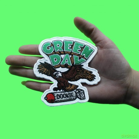 Green Day: Standard Patch: Dookie Eagle