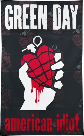 Green Day: Textile Poster: American Idiot