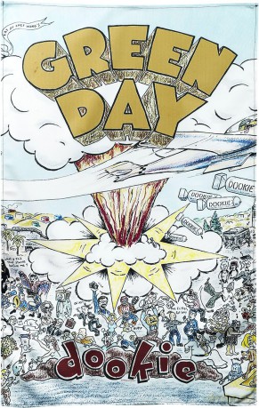Green Day: Textile Poster: Dookie