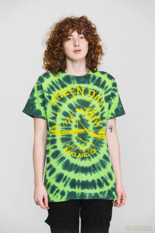 Green Day: Unisex T-Shirt: All Stars (Green) (Wash Collection) (XX-Large)