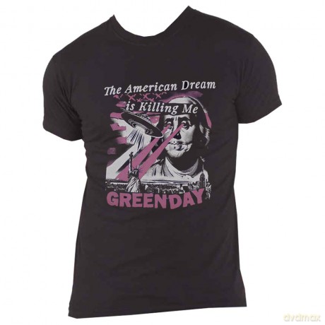 Green Day: Unisex T-Shirt: American Dream (Black) (XX-Large)
