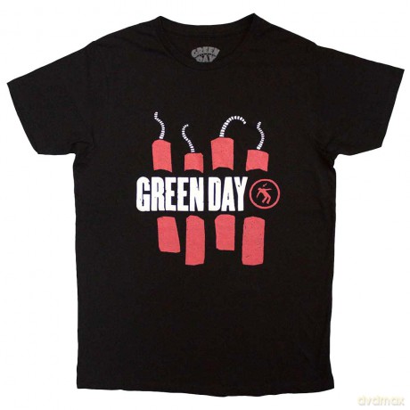 Green Day: Unisex T-Shirt: Dynamite (Black) (Medium)