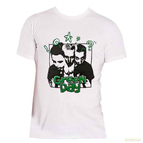 Green Day: Unisex T-Shirt: Good Riddance (White) (Back Print) (XX-Large)