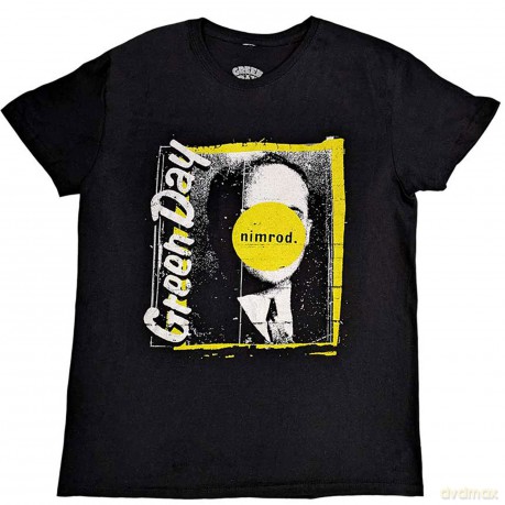 Green Day: Unisex T-Shirt: Nimrod Tracklist (Black) (Back Print) (XX-Large)