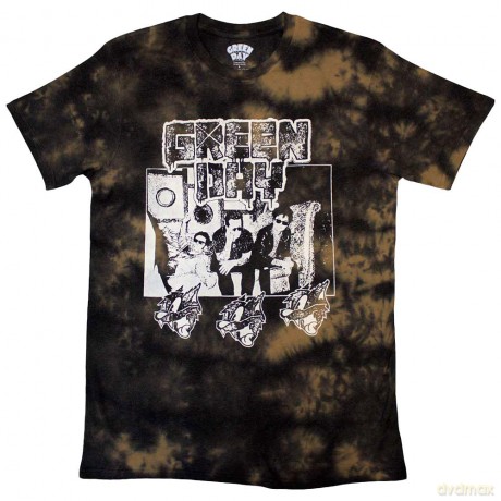 Green Day: Unisex T-Shirt: Rev Radio (Black) (Wash Collection) (Medium)