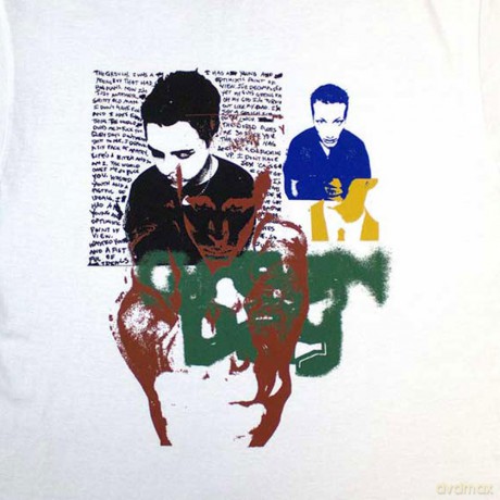 Green Day: Unisex T-Shirt: Spray Paint (White) (Medium)