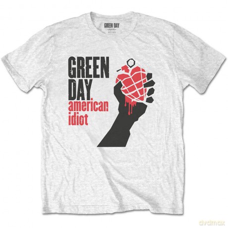 Green Day: Unisex Tee: American Idiot (Large)