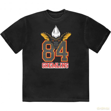 Gremlins: Unisex T-Shirt: Stripe '84 (Black) (Medium)