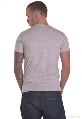 Gremlins: Unisex T-Shirt: Stripe Do Not Feed (Grey) (Medium)