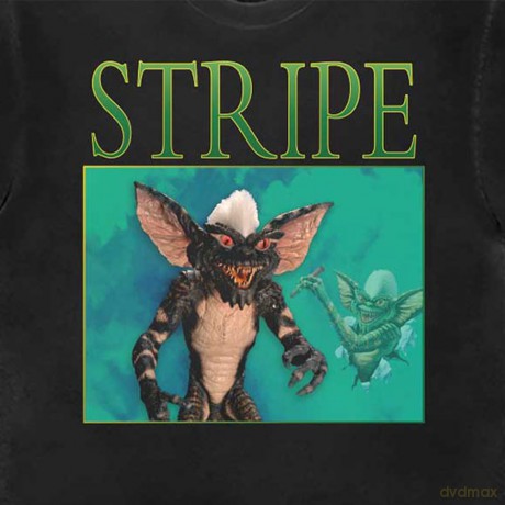 Gremlins: Unisex T-Shirt: Stripe Homage (Black) (Medium)