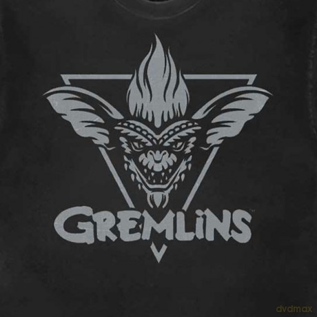 Gremlins: Unisex T-Shirt: Stripe Triangle (Black) (Large)