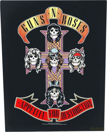 Guns N' Roses: Back Patch: Appetite For Destruction