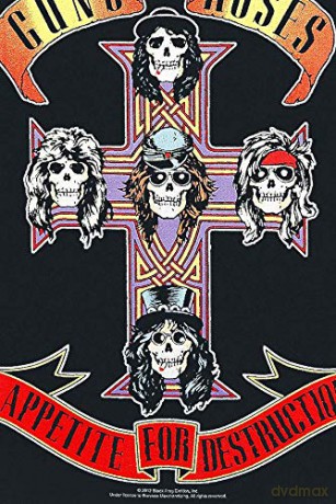 Guns N' Roses: Back Patch: Appetite For Destruction