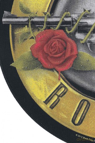 Guns N' Roses: Back Patch: Bullet Logo