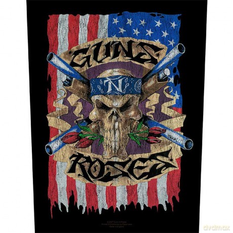 Guns N' Roses: Back Patch: Flag