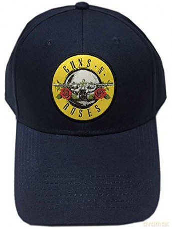 Guns N' Roses: Baseball Cap: Circle Logo (Navy Blue)