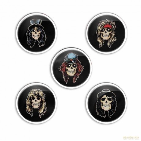Guns n Roses: Guns N' Roses Button Badge Pack: Appetite For Destruction