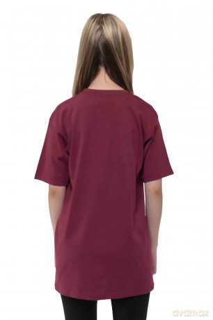 Guns n Roses: Guns N' Roses Kids T-Shirt: Classic Logo (Maroon Red) (5-6 Years)
