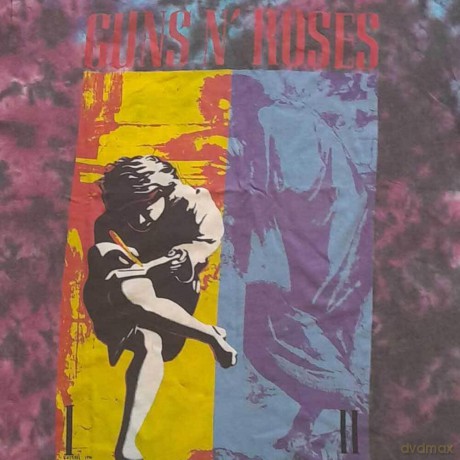 Guns n Roses: Guns N' Roses Kids T-Shirt: Use Your Illusion (Blue) (Wash Collection) (1-2 Years)