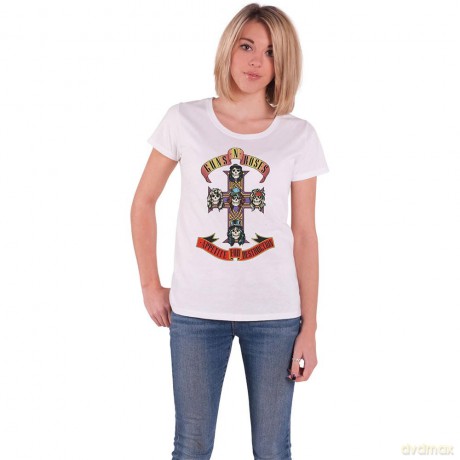 Guns N' Roses: Ladies Tee: Appetite for Destruction (Retail Pack) (Large)