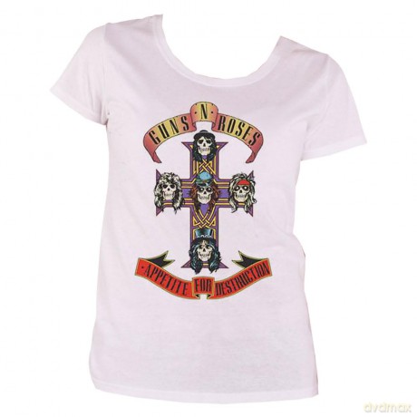 Guns N' Roses: Ladies Tee: Appetite for Destruction (Retail Pack) (Small)