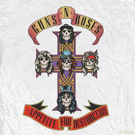 Guns N' Roses: Ladies Tee: Appetite for Destruction (Retail Pack) (Small)