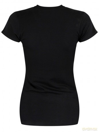 Guns N' Roses: Ladies Tee: Classic Bullet Logo with Skinny Fitting (Small)