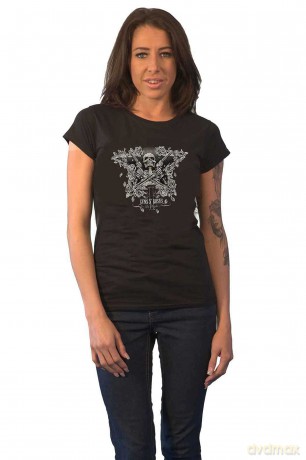 Guns n Roses: Guns N' Roses Ladies Tee: Skeleton Guns (Small)