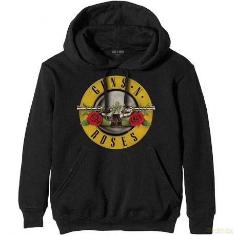 Guns N' Roses: Men's Pullover Hoodie: Classic Logo (Small)