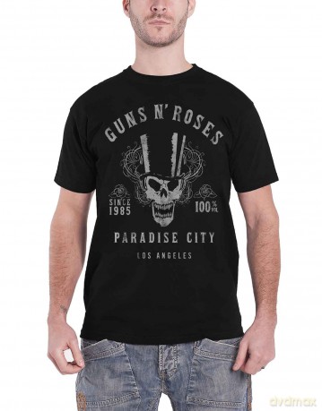 Guns N' Roses: Men's Tee: 100% Volume (Medium)