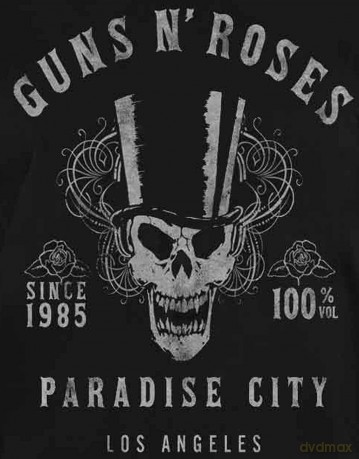 Guns N' Roses: Men's Tee: 100% Volume (Medium)
