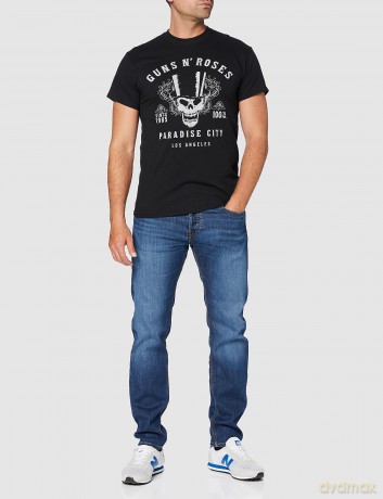 Guns N' Roses: Men's Tee: 100% Volume (Small)