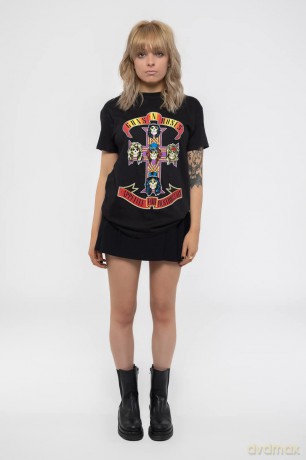 Guns n Roses: Guns N' Roses Men's Tee: Appetite for Destruction (Small)