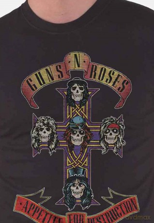Guns N' Roses: Men's Tee: Appetite for Destruction (XX-Large)