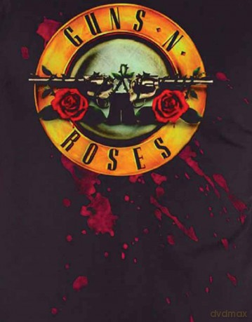 Guns n Roses: Guns N' Roses Men's Tee: Bullet (Large)