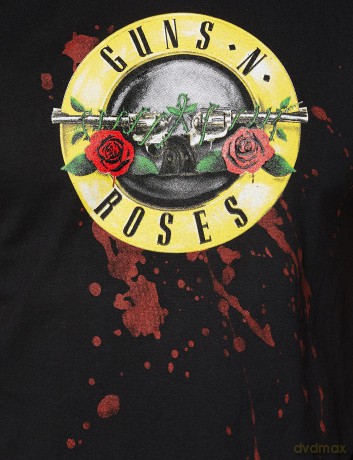 Guns n Roses: Guns N' Roses Men's Tee: Bullet (Medium)