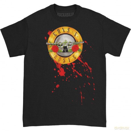 Guns n Roses: Guns N' Roses Men's Tee: Bullet (Small)