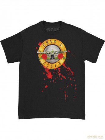 Guns n Roses: Guns N' Roses Men's Tee: Bullet (Small)